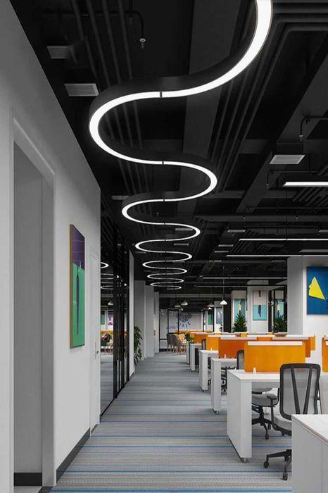 Профильный LED светильник, любая форма и размер LED chiziqli yoritgich