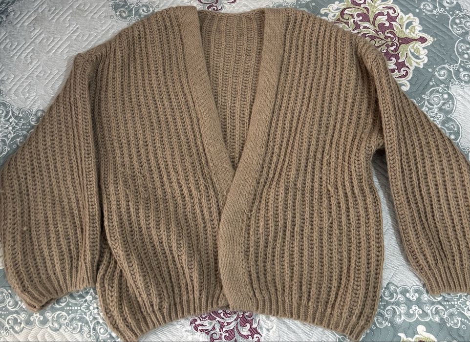 Кардиган коричневый , размер М