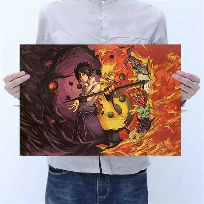 Poster naruto anime cartonat diverse modele
