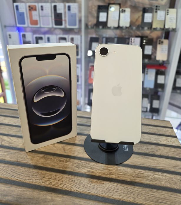 iPhone 16e 128GB. ca NOU ! 32 cicluri