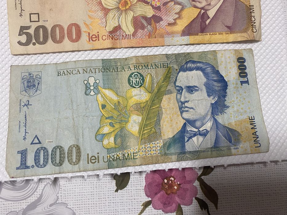 Bancnote vechi din 1996,1998,1999