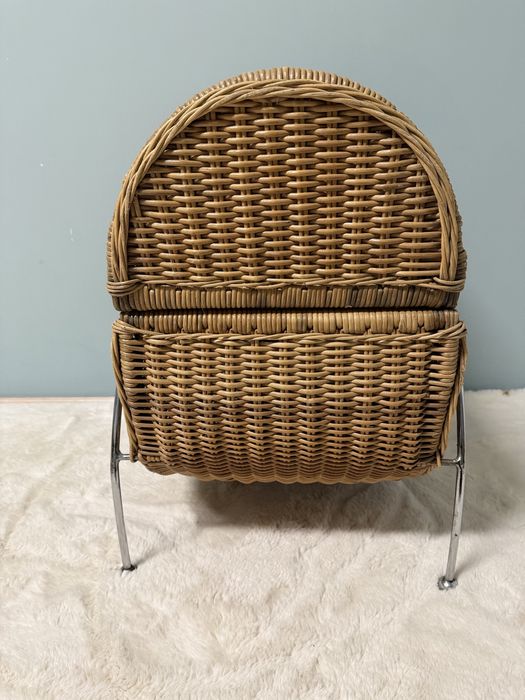 Ратанова кутия за съхранение / 70-те