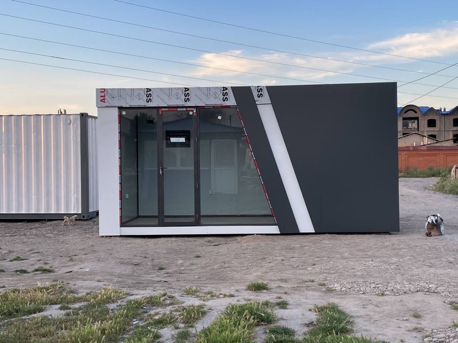 Охранная бутка Контейнер отдел продаж