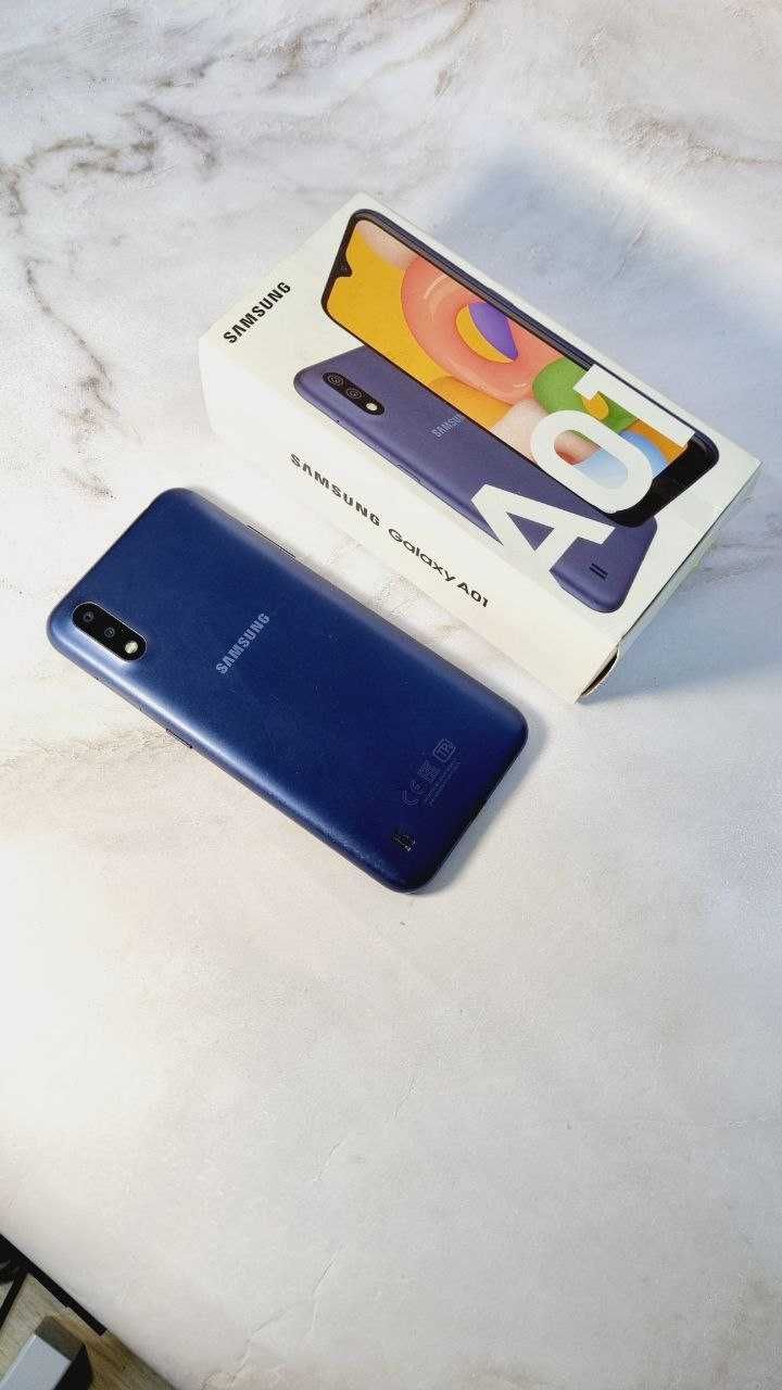 Продам Samsung Galaxy A 01, Blue, 16 Gb (Аксу): 14 000 тг. - Мобильные  телефоны / смартфоны Аксу на Olx