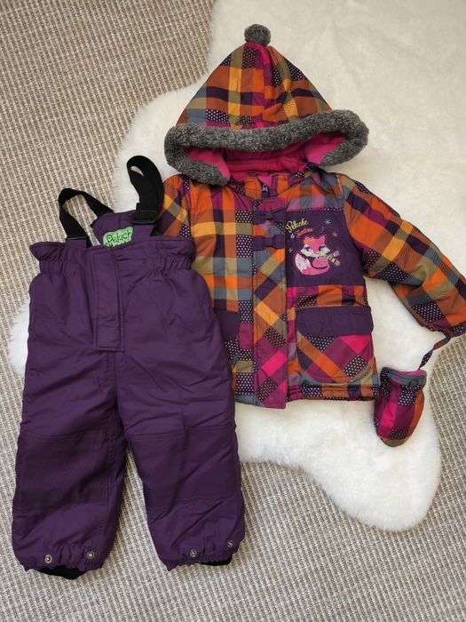 Костюм - куртка и комбинезон на девочку