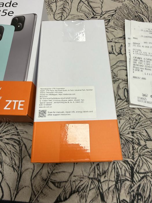 ZTE Blade A35e 6/64gb - чисто нови с гаранция