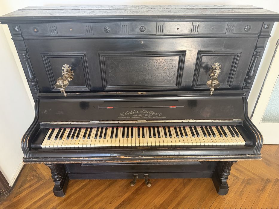 Pianină de epocă C. Oehler Stuttgart