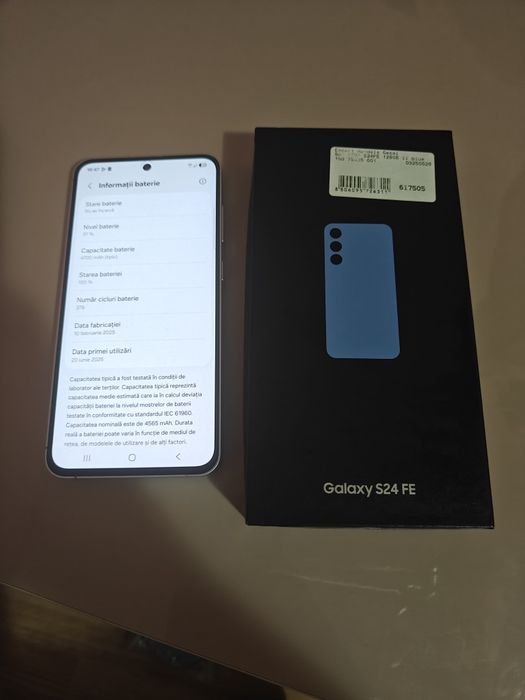 Samsung Galaxy S24 FE 128GB in cutie