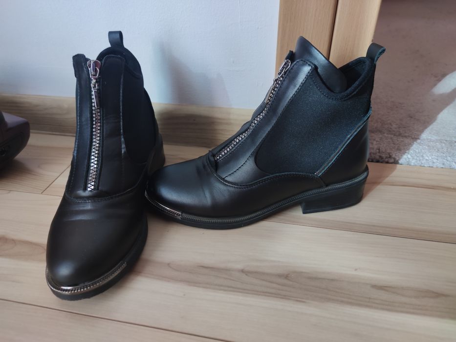 Botine tezyo din piele