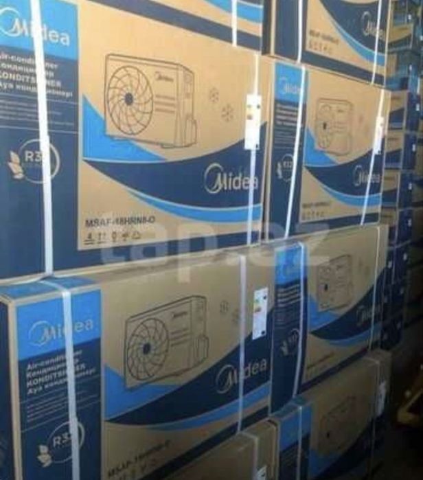 Мега скидка кондиционер Midea 12 скидка со склада доставка бесплатно