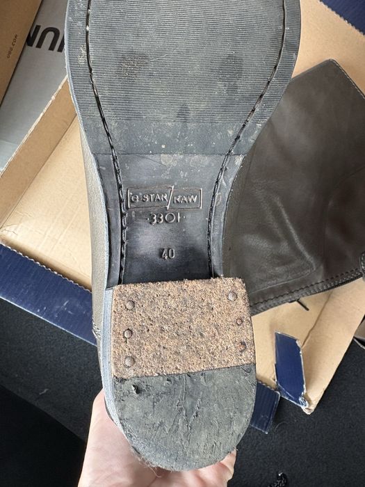 Cizme inalte piele G-Star, masura 40