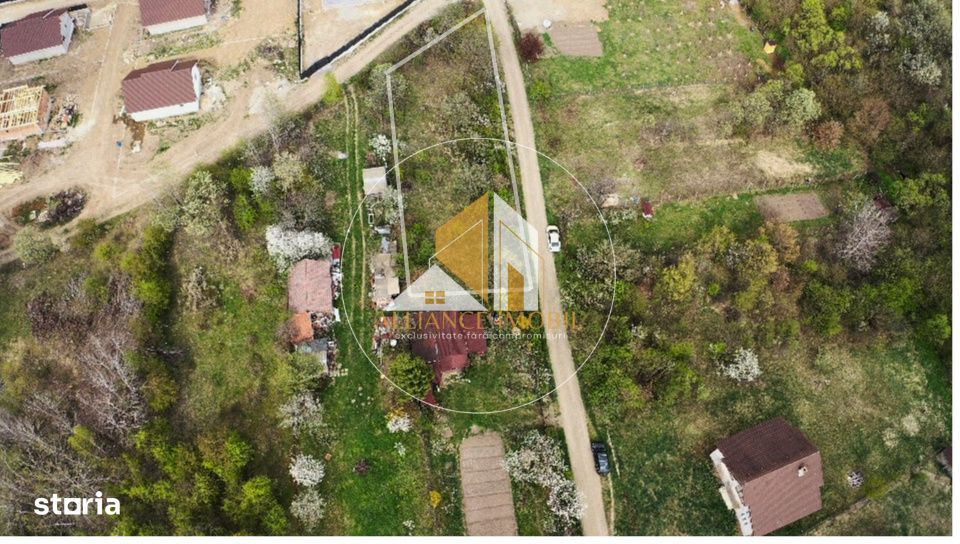 Teren extravilan de vanzare –ideal pentru casa sau parcelare in 2 lo