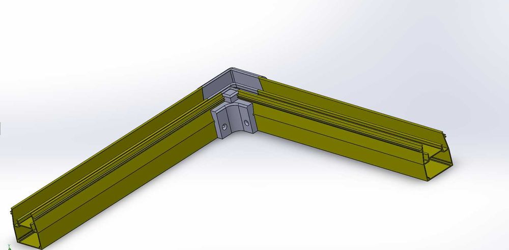 Îmbinări profile personalizate, printate 3D
