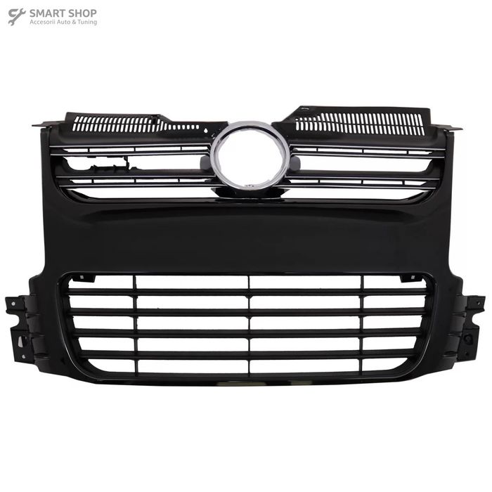 Grila Centrala compatibil cu VW Golf 5 V (2003-2008) Negru R32 Design