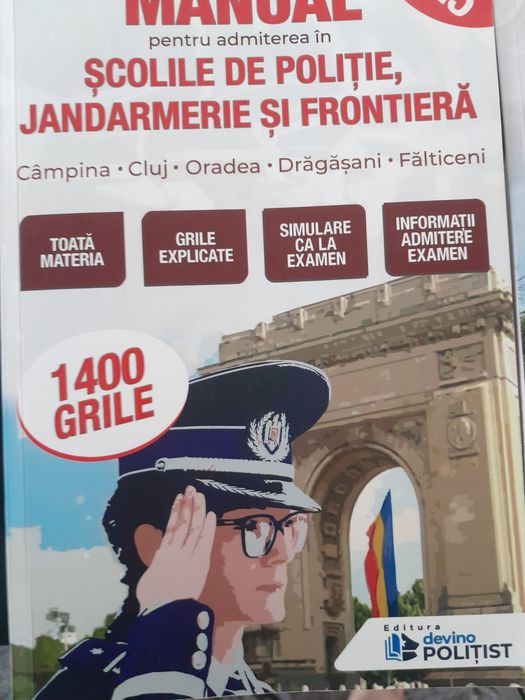 Vând cărți Devino Polițist