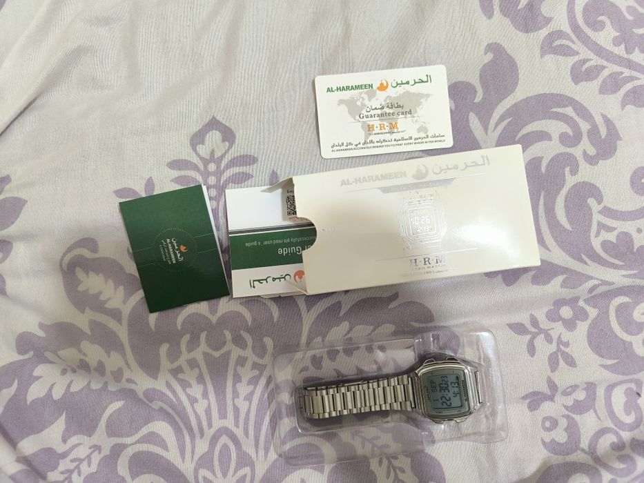 Al-HARAMEN SOATI sotiladi casioga oxwaw madel