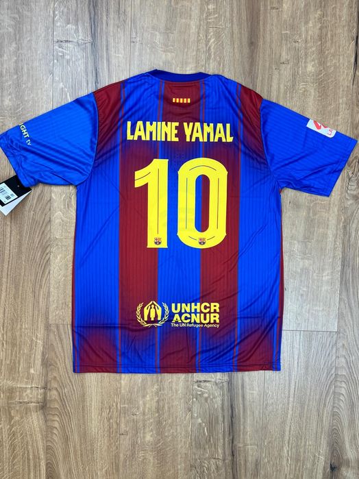 Мъжка футболна фланелка на Барселона/Ямин Ямал/Barcelona/Yamal 25/26