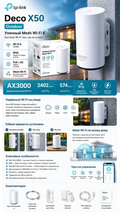 Deco X50 outdoor