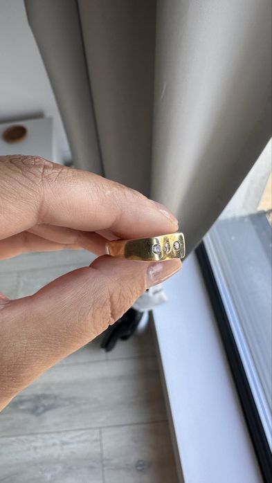 Inel aur 14k cu pietre