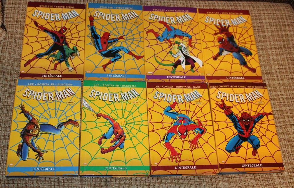 Benzi desenate marvel Ultimate Spider-Man Red Sonja Cei patru fantastici spiderman rahan romana Superman revine comics  integrale panini franceza