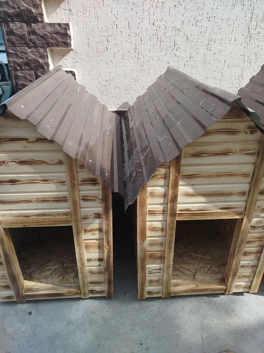 Будка для собаки утепленая