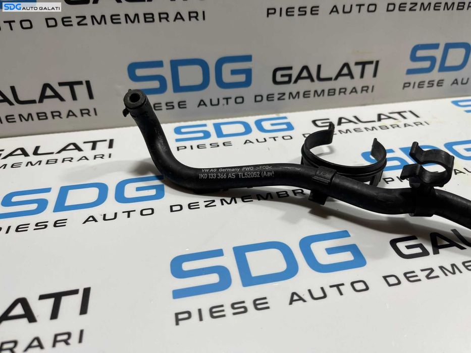 Furtun Furtunuri Conducta Supapa Electrovalva Vacuum Presiune Aer Skoda Octavia 2 1.6 BSE BSF CHGA 2004 - 2013 Cod 058133517B 06A133367D 06A133366AD 1K0133366AS