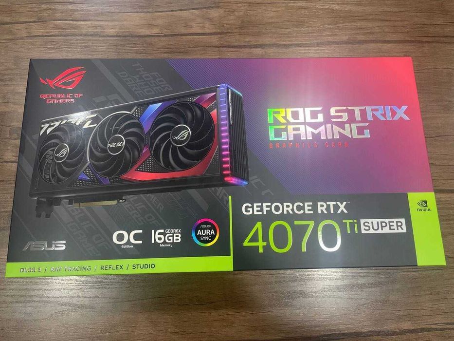 ASUS ROG Strix GeForce RTX 4070 Ti Super 16GB OC