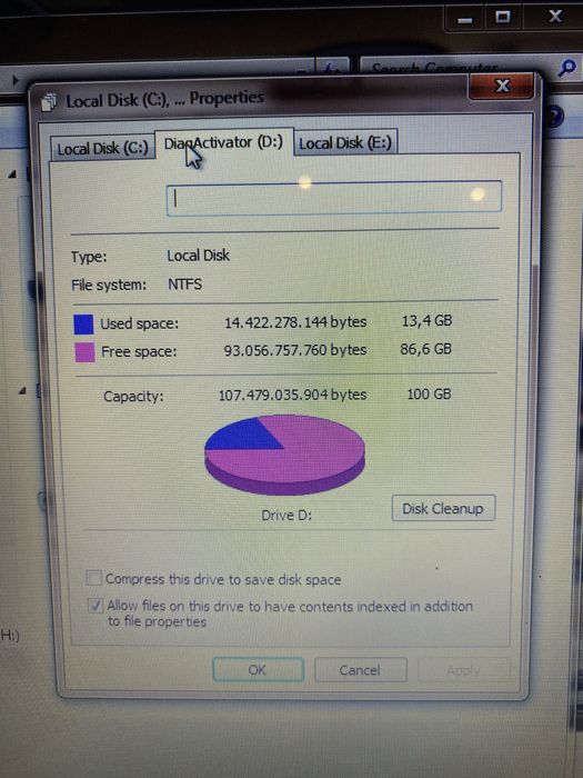 Laptop Toshiba Satellite