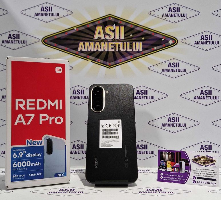 Asii Amanetului - Xiaomi Redmi A7 Pro 64GB, 8GB Ram