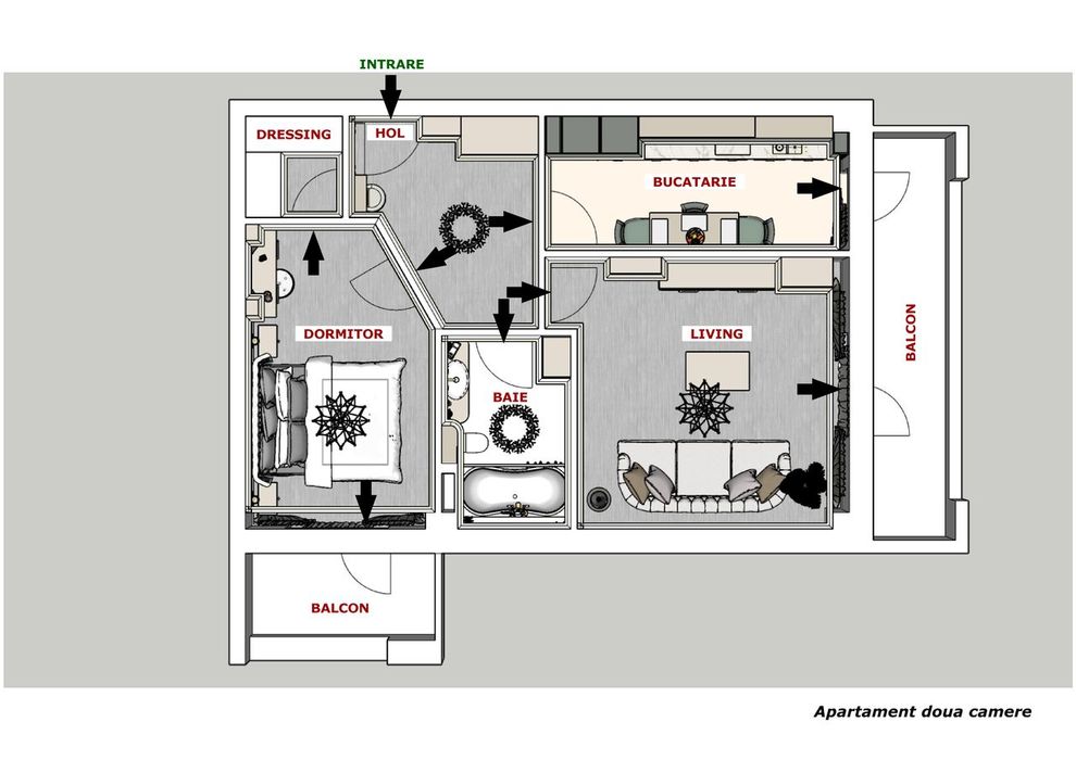 START VÂNZĂRI: Apartament decomandat 2 camere și 2 balcoane, PĂCURARI