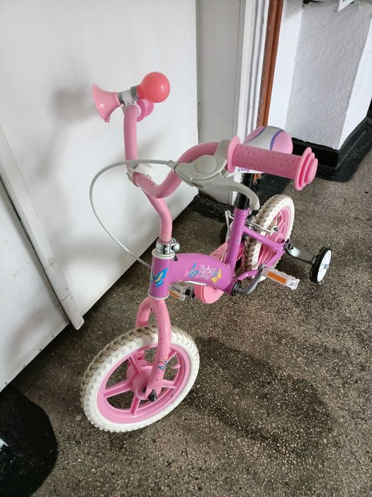 Bicicleta fete cu roti ajutatoare