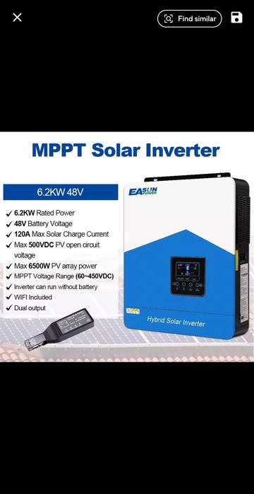 Invertor Solar Hibrid  6.2 Kw , 48 V , Wi- Fi
