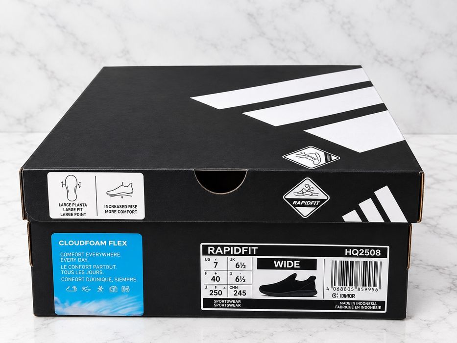 Adidas Cloudfoam Flex Lounge Rapidfit №40 – нови с кутия и етикети