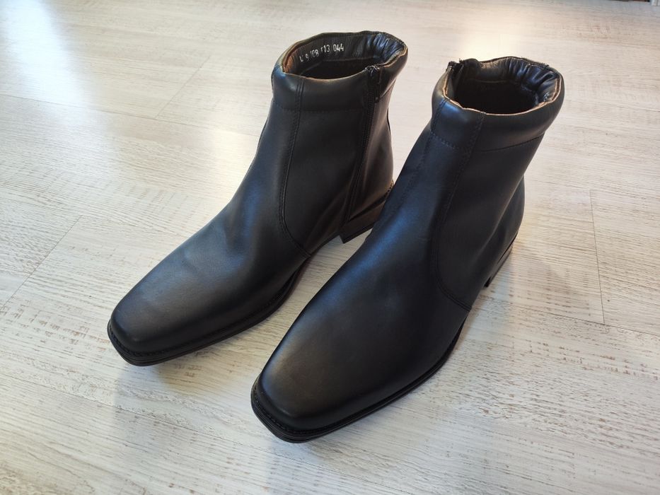 Мъжки кожени боти от естествена кожа 47 номер