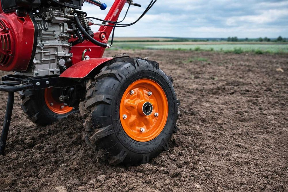 Roata motocultor 4.00-8 rulment 20mm janta metalica