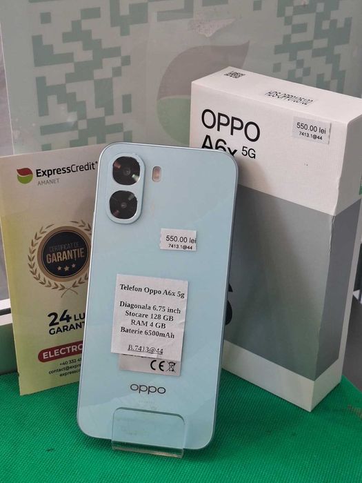 Oppo A6x 5G 4/128 Gb (Ag44 B7413) - Garantie 2 ani!