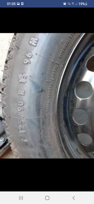Roata rezerva slim125/95/R15 marca continental noua