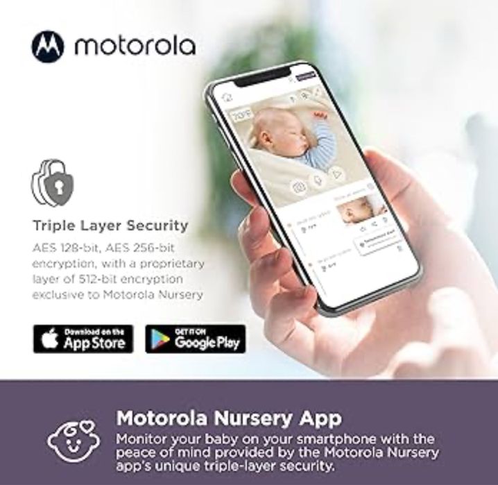 Видеоняня Радионяня Beby Monitor Motorola VM85 Connect Wifi