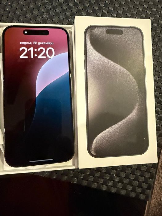 Iphone 15 pro Като Нов 128GB Гаранция