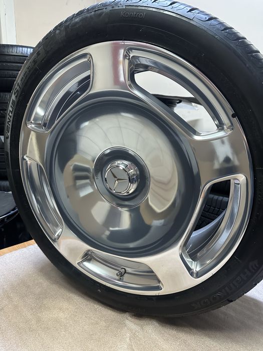 Jante Originale Mercedes Maybach W 223 pe 20 cu anvelope Vara !