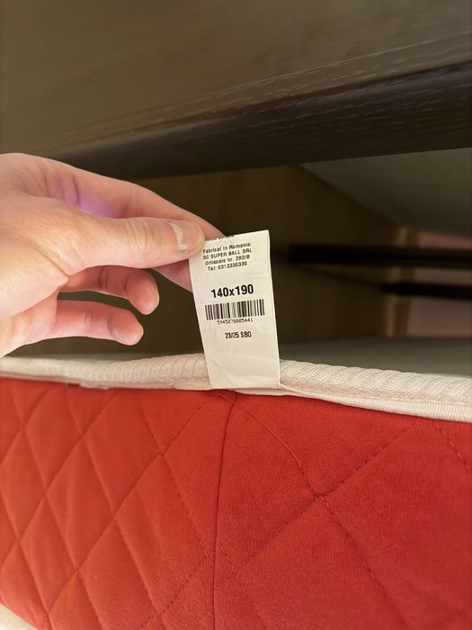 Saltea de dormit 140x190
