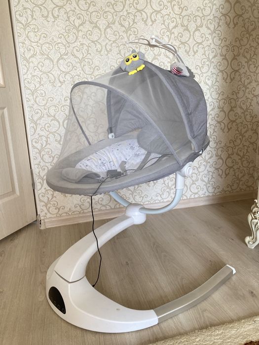 Электро качалка шезлонг