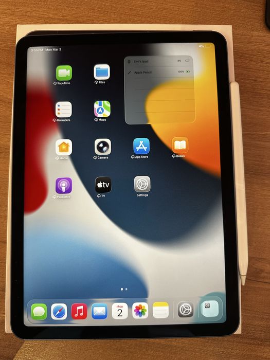 ipad air 5th generation Cellular 256 Gb + Magic Keyboard + Pencil
