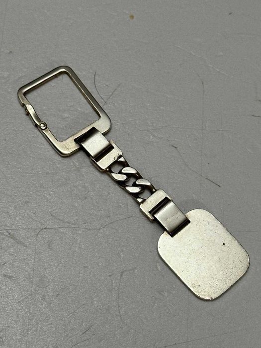 BRELOC CHEI ARGINT 925 - Cu PLACUTA - 26g. - Vintage !