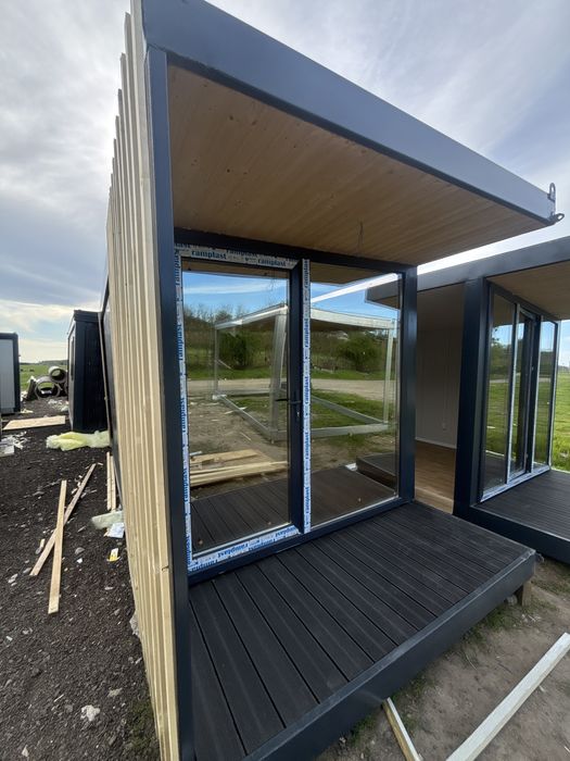 Casa de locuit din 2 module sau este ok pentru o afacere container