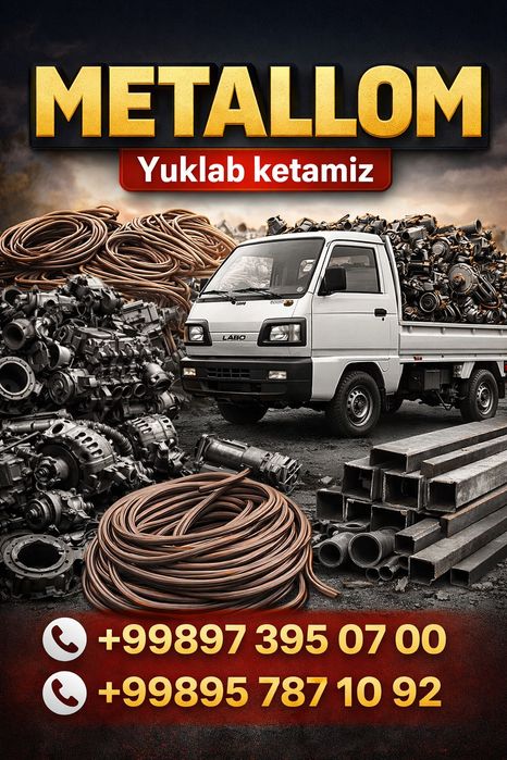 Metallolom qayta ishlash bazasi