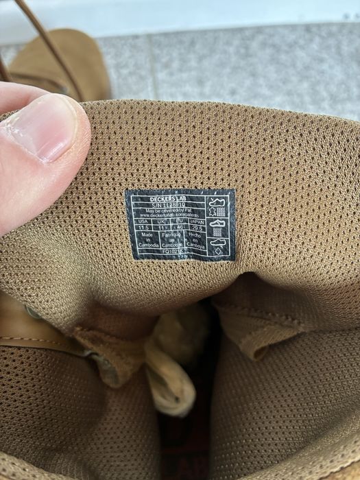 Bocanci militari Deckers 30cm 44