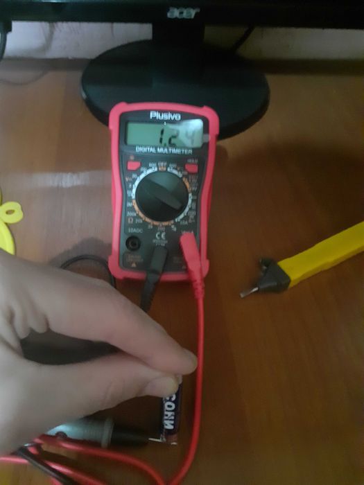 Тестер ёмкости батареек