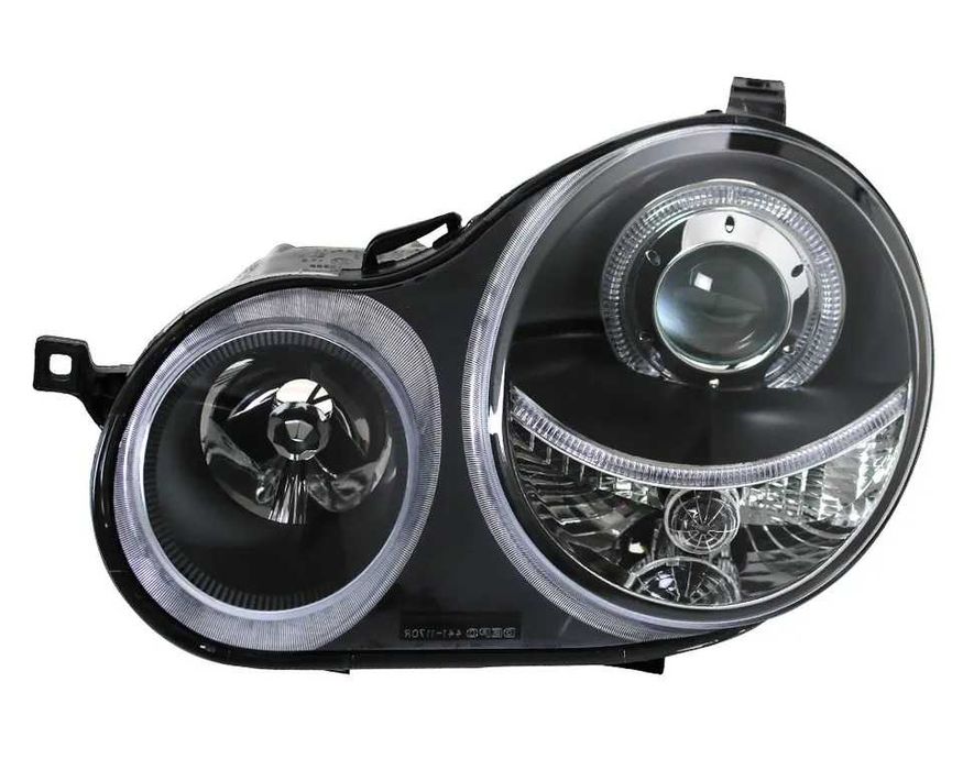 Фарове VW Поло 9Н Нови Тунинг Тъмни DEPO Polo 9N Тъмни Затъмнени