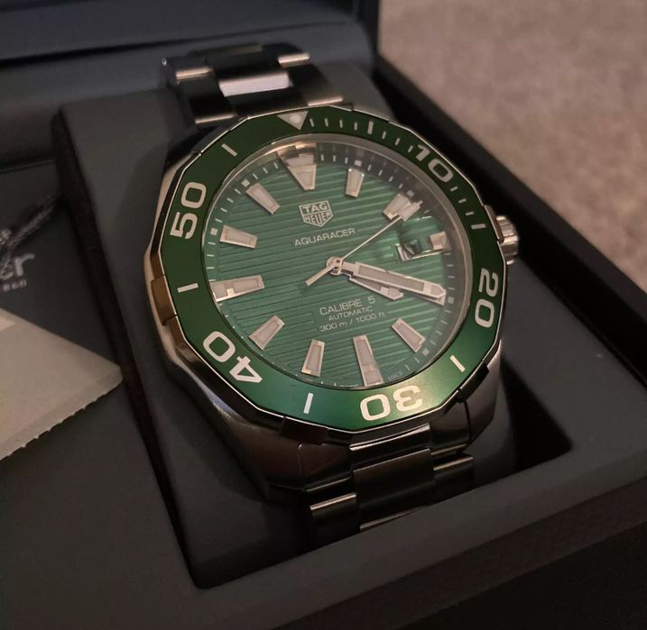Мъжки часовник TAG Heuer Aquaracer 43мм 2022г. Calibre 5 автомат